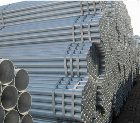 JIS ASTM JIS GB DX51D Galvanized Round Pipe Cold Rolled Hot Rolled