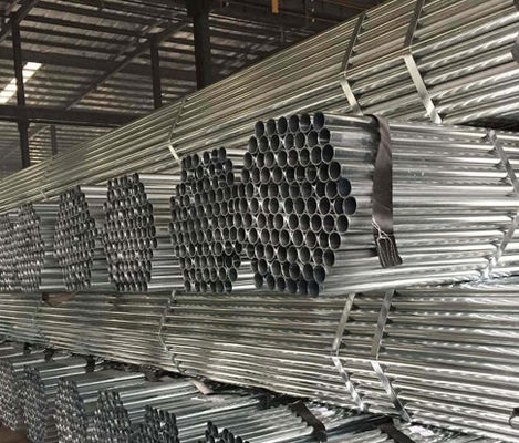 JIS ASTM JIS GB DX51D Galvanized Round Pipe Cold Rolled Hot Rolled
