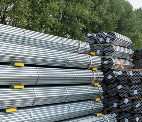 DX51D+Z 2000mm Galvanised Steel Pipe With Zinc Coating For Industrial Use