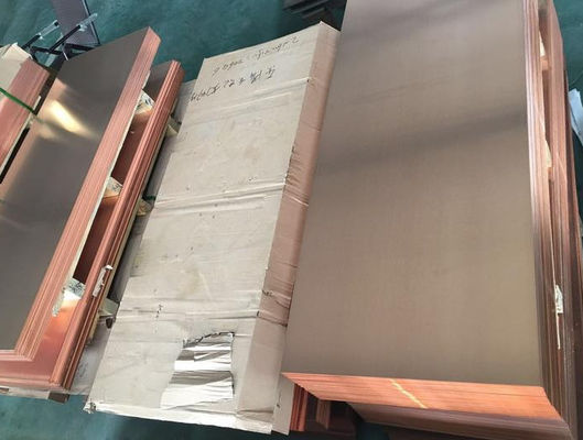 JIS ASTM JIS GB C11000 Copper Plate Sheet Cold Rolled Hot Rolled