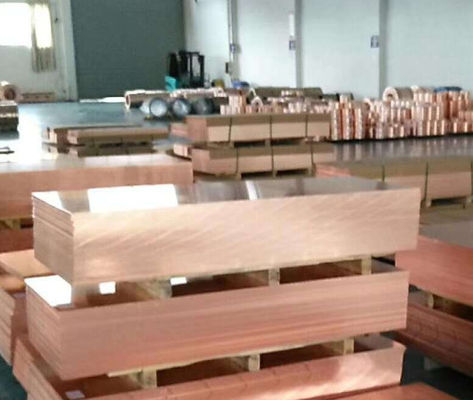 JIS ASTM JIS GB C11000 Copper Plate Sheet Cold Rolled Hot Rolled
