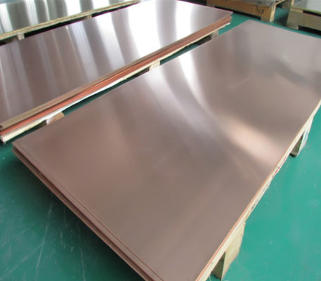 Soft ASTM Brass Copper Plate Sheet C70600 C71500 30 Gauge With Smooth Edge