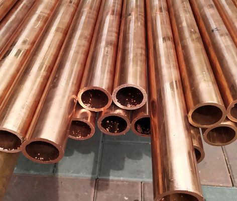 JIS ASTM JIS GB C10930 Copper Pipe Tube Flat 99.9%