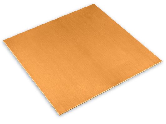 Soft ASTM Brass Copper Plate Sheet C70600 C71500 30 Gauge With Smooth Edge