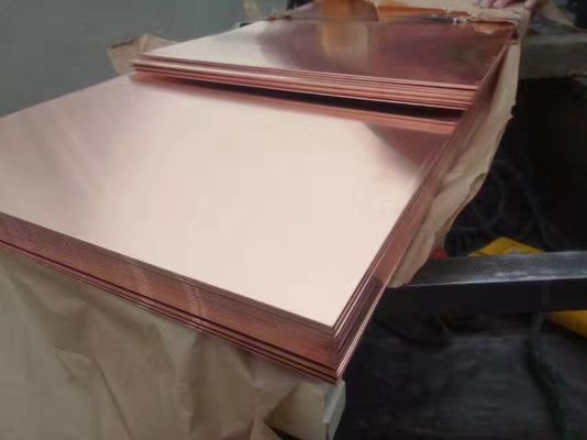 99.95% 99% Nickel Plated Copper Sheet JIS C1020 C1100 C1201 C1220 EN GB