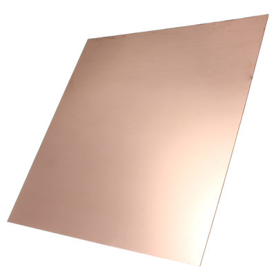 T2 Grade Copper Plate Sheet 0.8mm Customized ASTM Structure Material