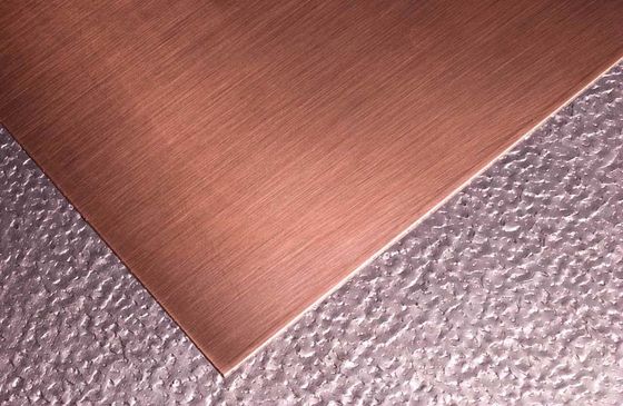 T2 Grade Copper Plate Sheet 0.8mm Customized ASTM Structure Material