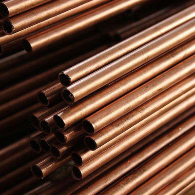 Seamless Red Copper Pipe Tube ASTM B68 UN Standard