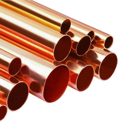 Seamless Red Copper Pipe Tube ASTM B68 UN Standard