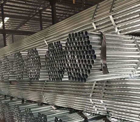 BS1387 ASTM A53 Galvanized Steel Tube Hot Dip Gi Round Pipe