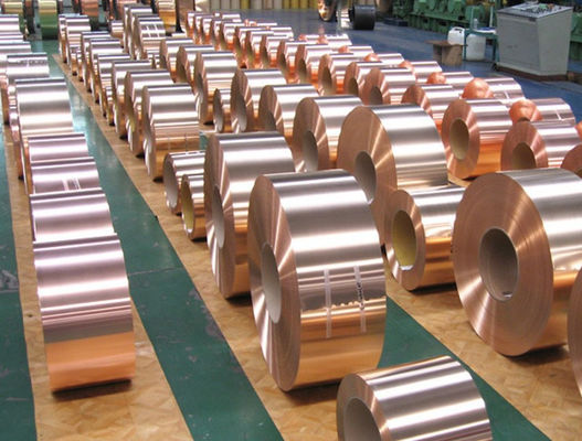 Oxygen Free C10200 Copper Alloy Strip  7-610mm For Switch Parts